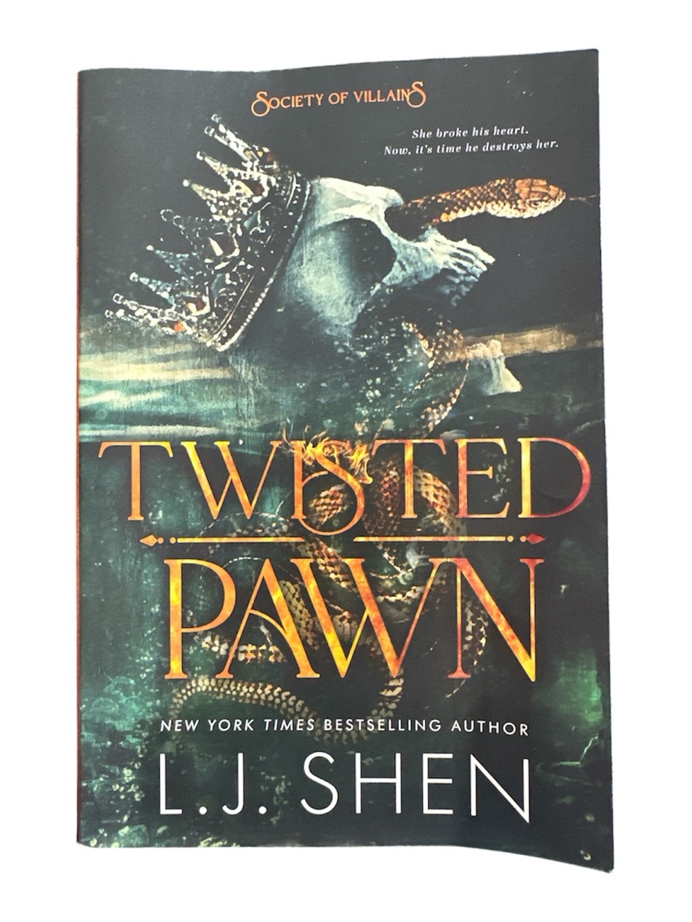 Twisted Pawn (Deluxe Edition) (Society of Villains, 2): LJ Shen